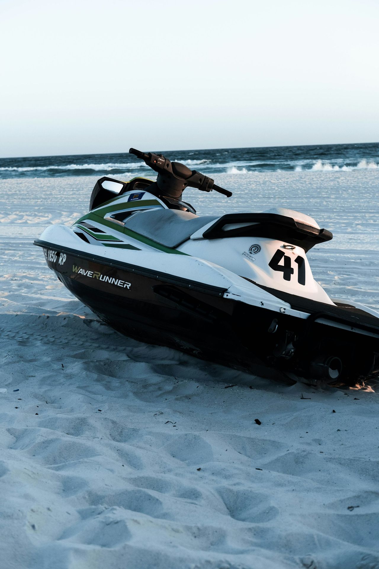 a person on a jet ski